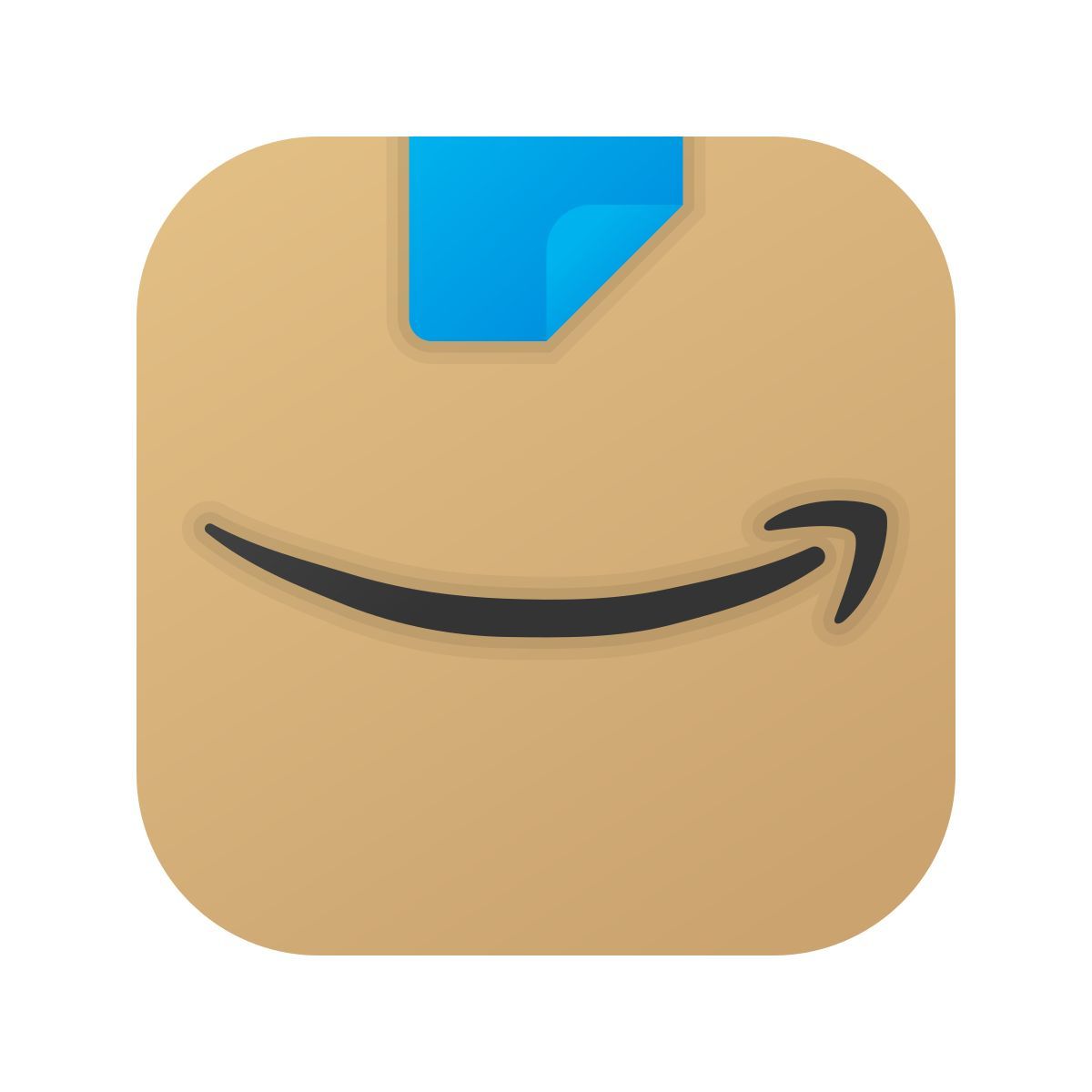 Amazon Shopping App icon in Windows 11 Color style