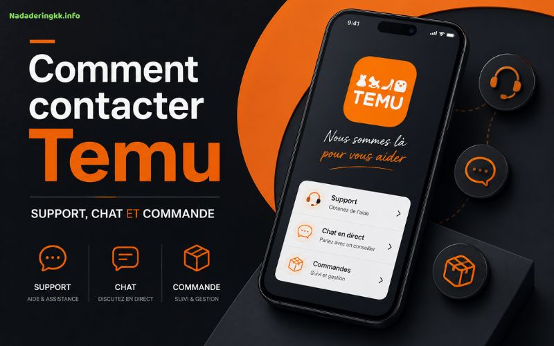 Comment contacter Temu facilement support client, chat en ligne et assistance