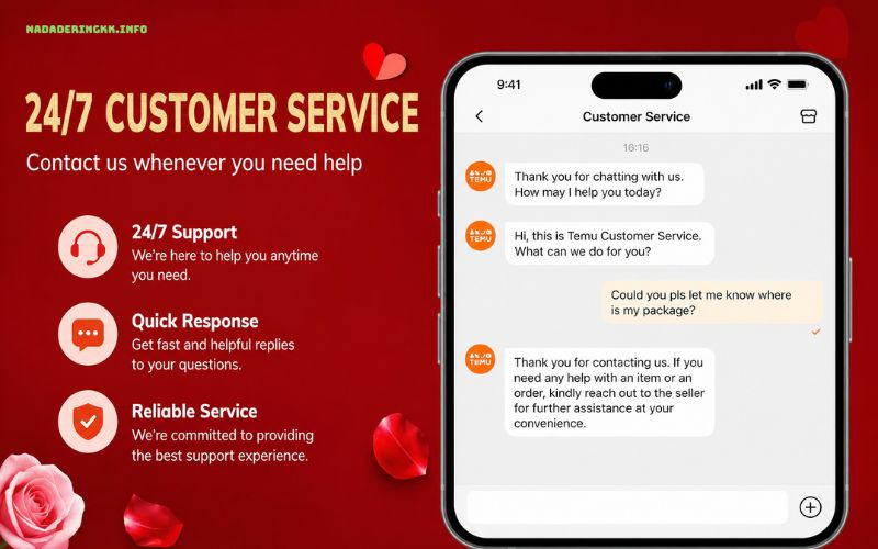 Comment contacter support Temu (rapide et simple)
