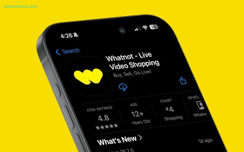 Whatnot app test et avis sur l’application de ventes en live