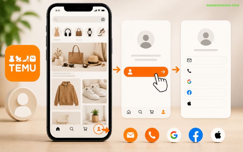 Accéder à mon compte Temu guide simple sans erreur