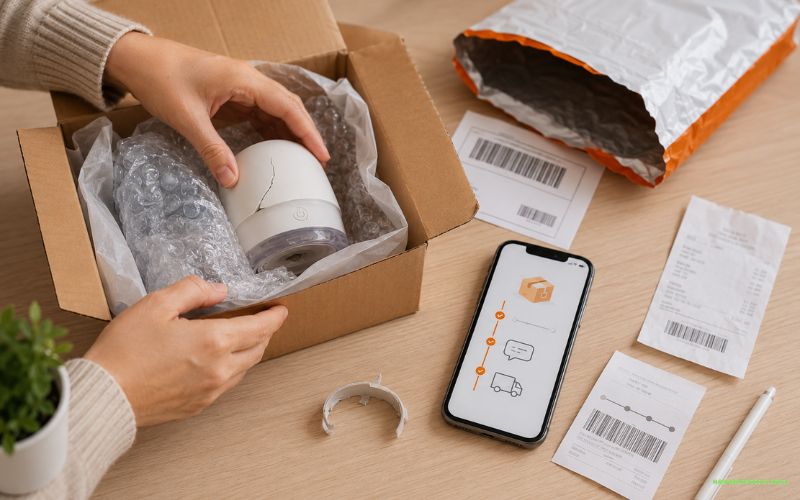 Article Temu défectueux comment retourner le produit et récupérer votre argent