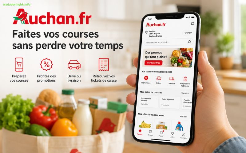 Auchan.fr - Faites vos courses sans perdre votre temps