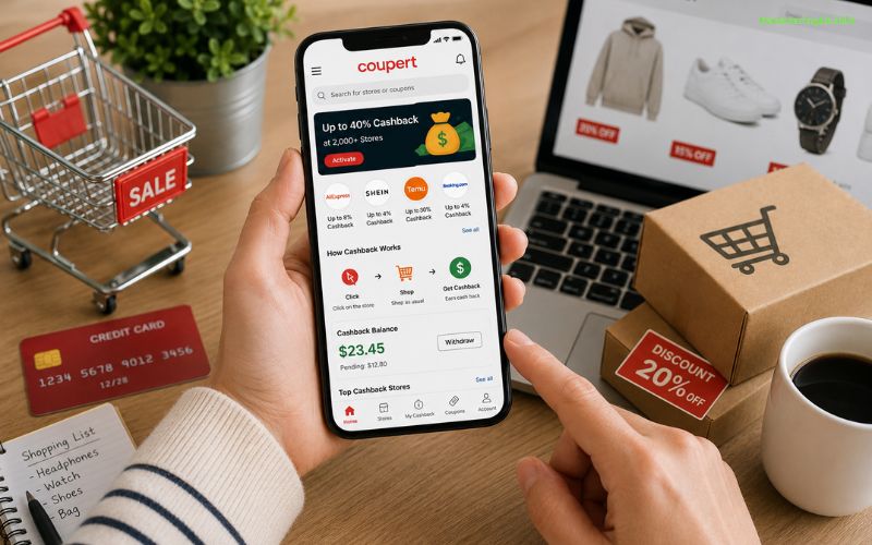 Cashback Coupert économisez après chaque achat