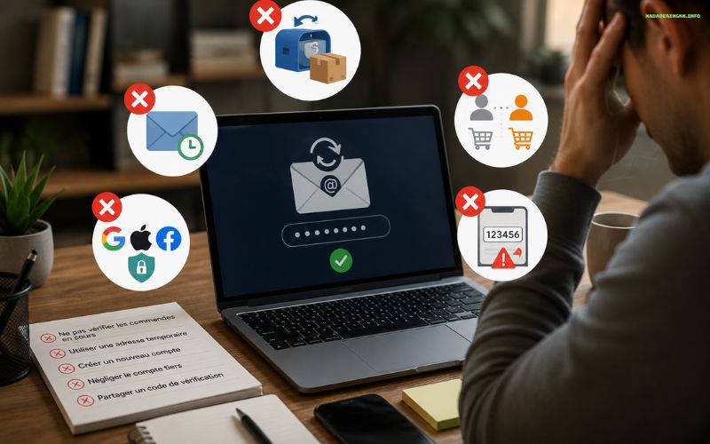 Changer email compte Temu procédure simple pour débutants