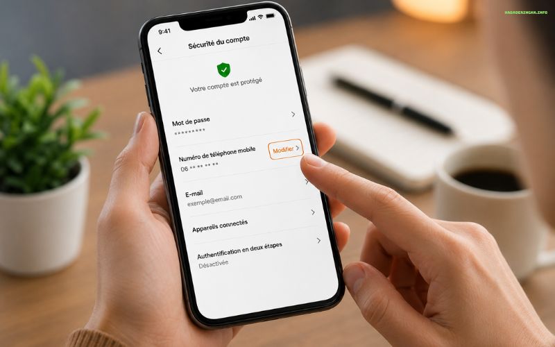 Changer numéro téléphone Temu méthode simple et rapide