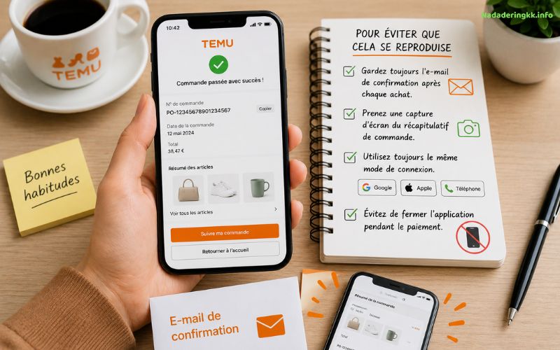 Commande Temu disparue voici pourquoi votre commande ne s’affiche plus