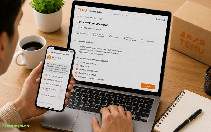 Commande Temu en attente combien de temps faut-il patienter