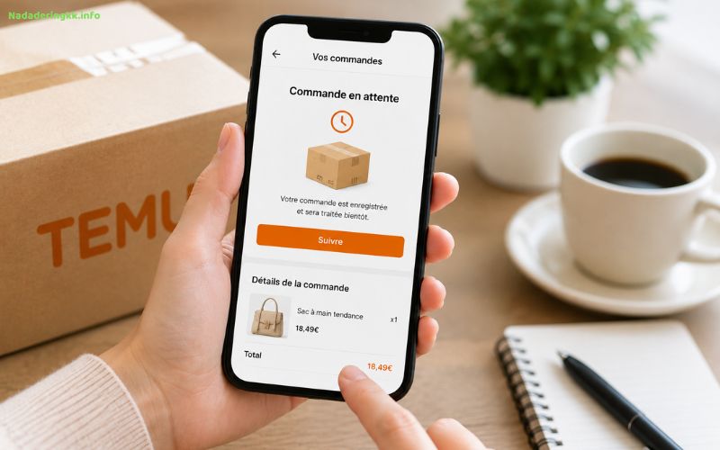Commande Temu en attente que signifie réellement ce statut