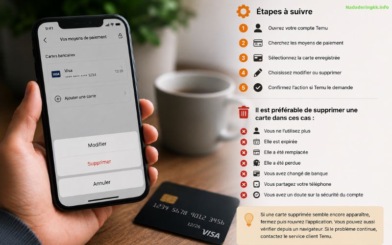Enregistrer sa carte bancaire sur Temu les erreurs que beaucoup font sans le savoir