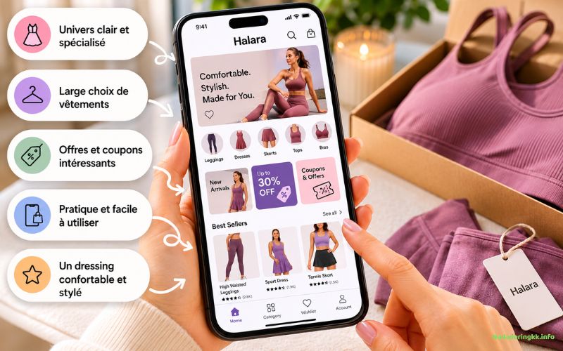 Halara des tenues modernes pour le sport et la détente