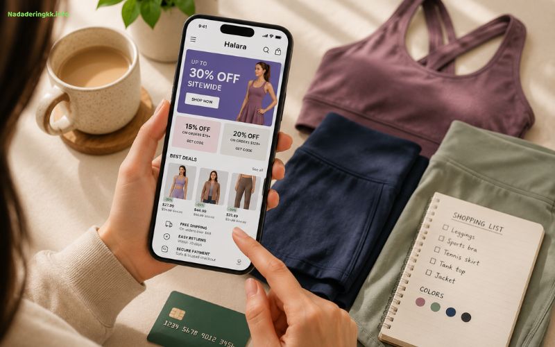 Halara vêtements de sport et looks tendance au même endroit