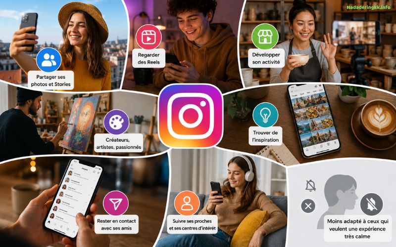 Instagram découvrez et partagez des contenus inspirants