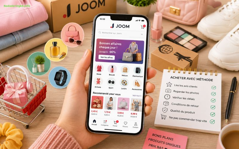 Joom shopping malin à petits prix