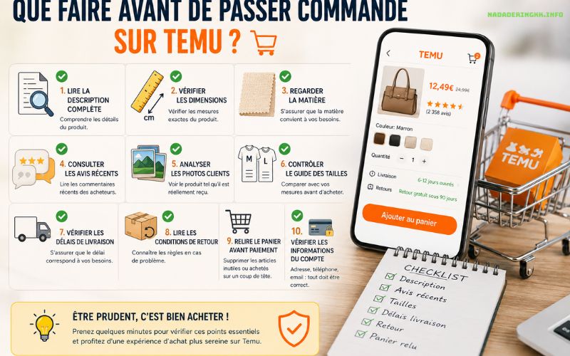 Les erreurs à éviter sur Temu pour éviter les arnaques et les achats inutiles