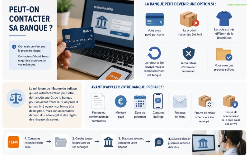 Litige Temu comment demander un remboursement ou un échange