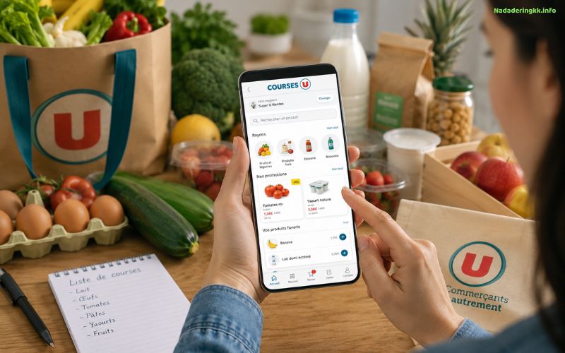 Livraison à domicile avec Courses U comment ça fonctionne
