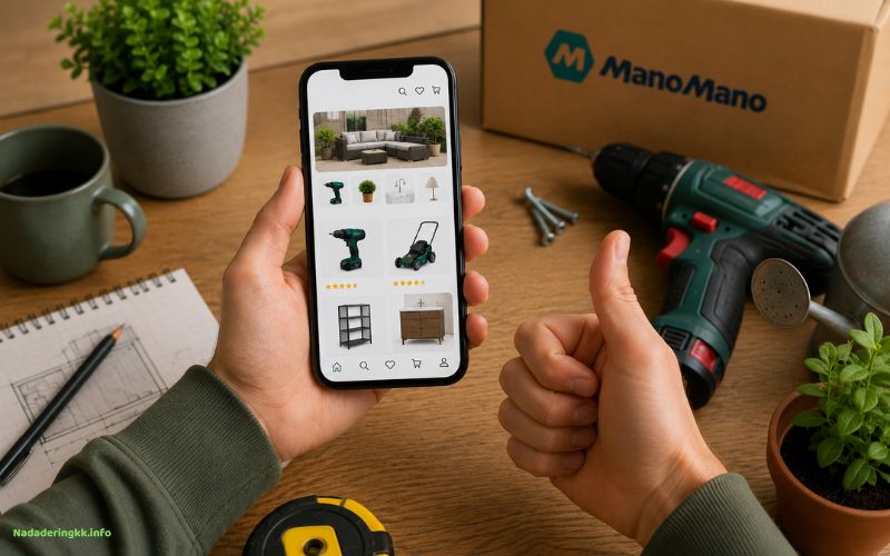 ManoMano bricolage et jardinage sans quitter votre canapé