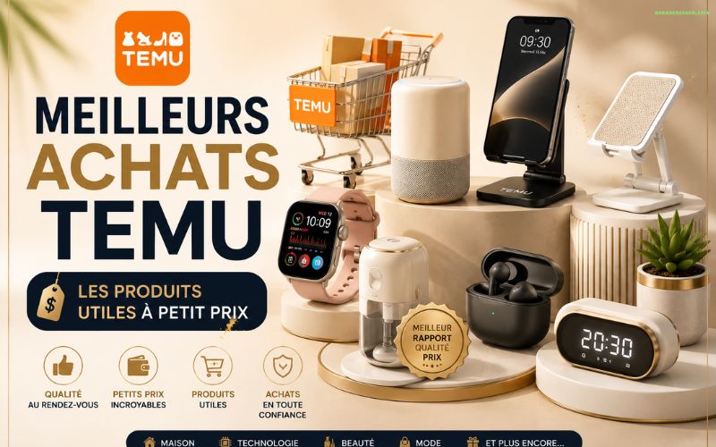 Meilleurs achats Temu les produits utiles à petit prix