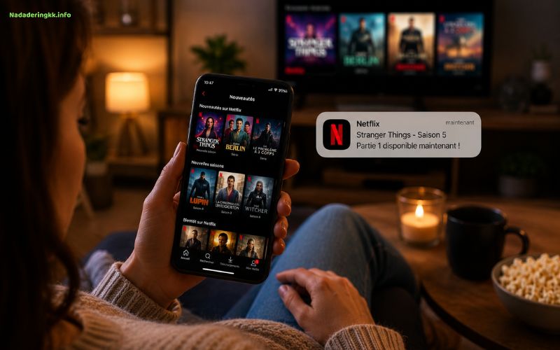 Netflix films et nouvelles saisons à portée de main