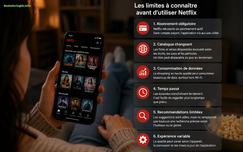 Netflix soyez alerté des séries que vous attendez