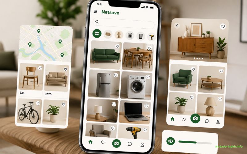 Netsave l’app locale pour acheter et vendre rapidement