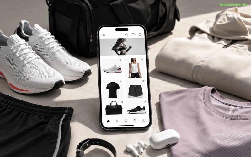 Nike application sneakers et vêtements de sport