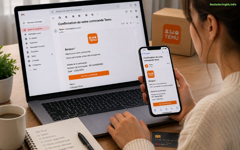 Paiement Temu débité et problème de commande absente