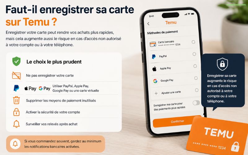 Paiement sur Temu quels sont les risques et comment les éviter
