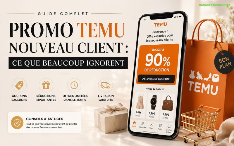 Promo Temu nouveau client ce que beaucoup ignorent