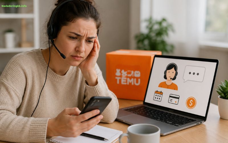 Remboursement Temu accepté sans retour d’argent sur le compte