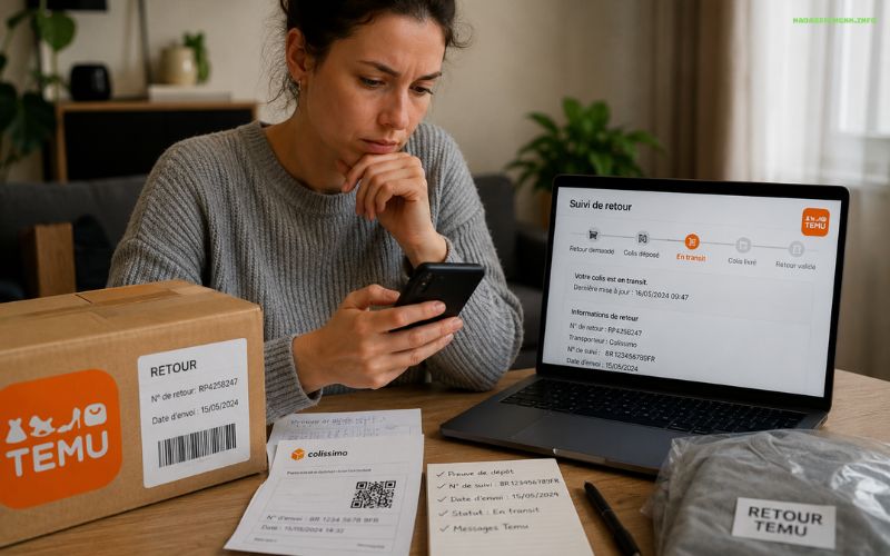 Remboursement Temu combien de temps et que faire si ça bloque