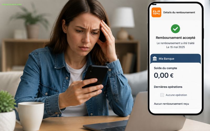 Remboursement Temu en attente que faire en cas de retard de paiement