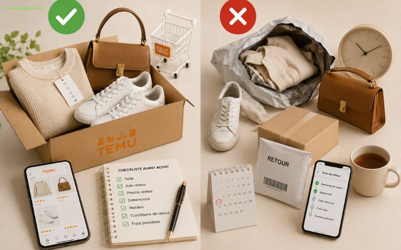 Retour Temu gratuit procédure pas à pas pour un retour réussi