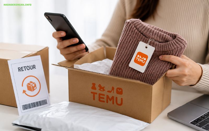 Retour et remboursement Temu procédure, conditions et temps de traitement