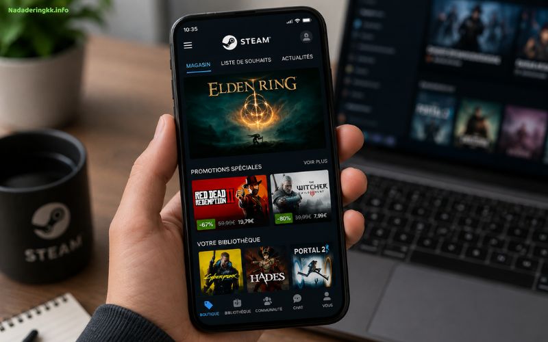 Steam gardez le contrôle de vos jeux où que vous soyez