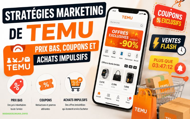 Stratégies marketing de Temu les mécanismes psychologiques derrière les promotions