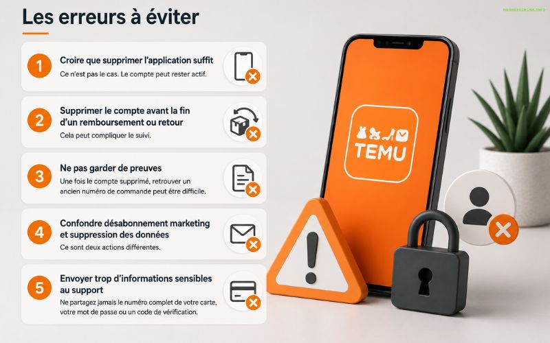 Supprimer données personnelles Temu conseils pour une suppression sécurisée