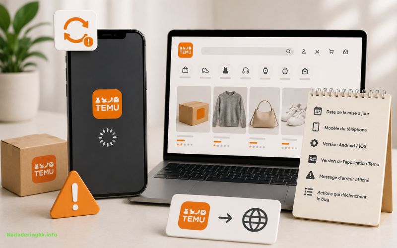 Temu application bug pourquoi l’application plante et comment y remédier