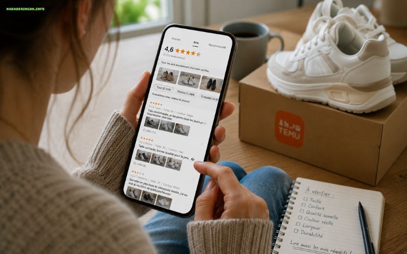Temu avis chaussures qualité, confort et prix, notre avis complet 2026