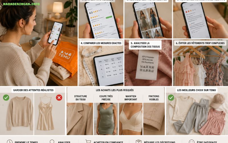 Temu avis vêtements femme ce que les clientes reçoivent vraiment