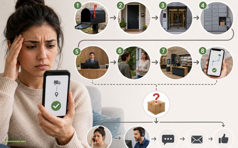 Temu colis livré mais pas reçu comment vérifier et contacter le support