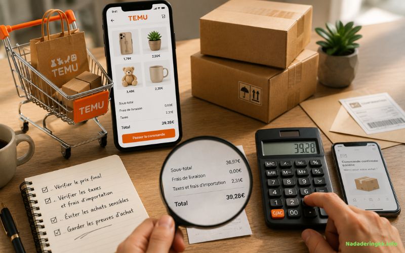Temu frais de douane France attention aux taxes avant d’acheter