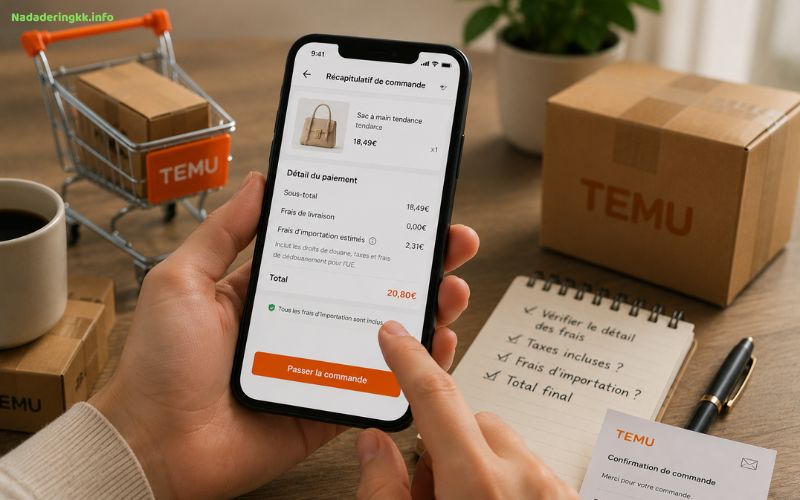 Temu frais de douane France quelles taxes pour les commandes Temu