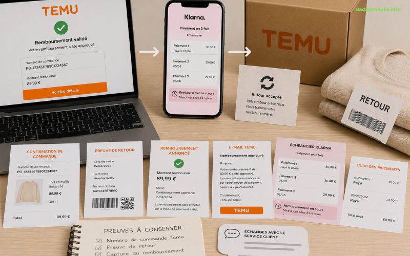 Temu paiement Klarna voici comment fractionner votre commande Temu