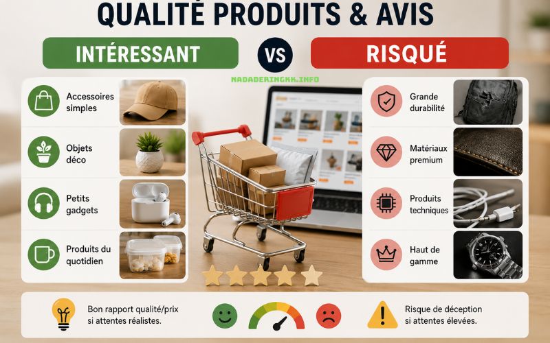 Temu qualité produits avis entre promesses et réalité