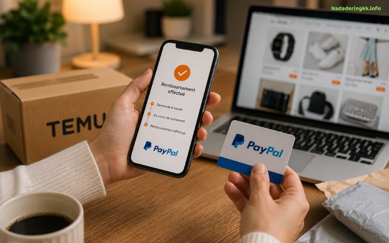 Temu remboursement PayPal remboursement immédiat ou attente prolongée