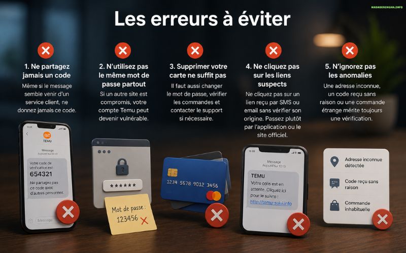 Temu sécurité compte comment protéger vos données personnelles