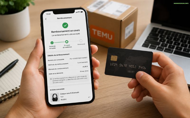 Temu supprimer carte bancaire impossible Voici les solutions