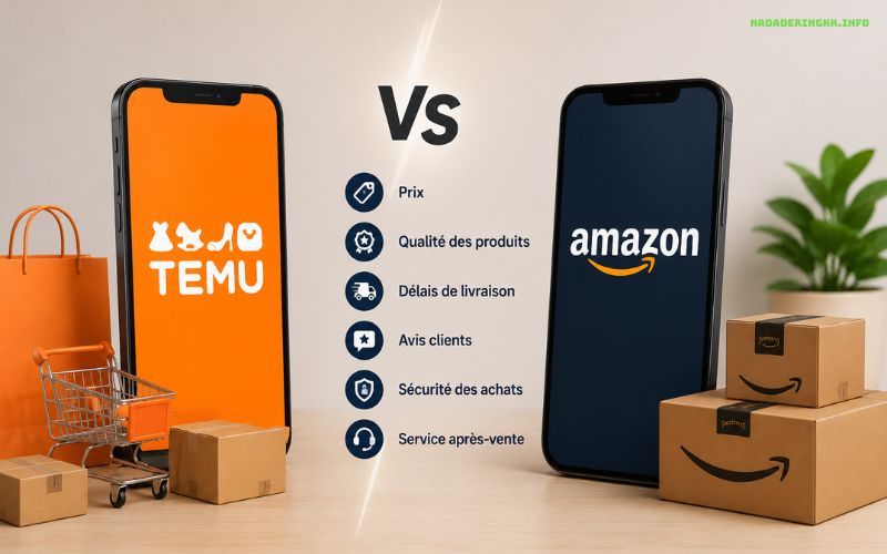 Temu vs Amazon avis Comparatif Complet des Prix, Délais et Qualité